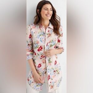 Polo Ralph Lauren Floral Button-Down Tunic